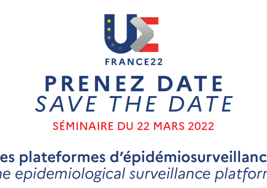 Save the date Séminaire Les trois Plateforme et PFUE 2022