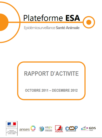 Rapport d'activité 2012 Plateforme ESA